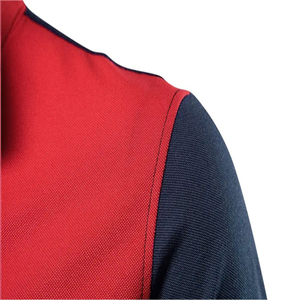เสื้อโปโลผู้ชายคุณภาพสูง OEM สำหรับธุรกิจ วัยหนุ่มวัยกลางคน เสื้อกอล์ฟ ไซส์ใหญ่ แขนยาว ระบายอากาศได้ดี ดีไซน์ปกเสื้อถัก - Product Image 6