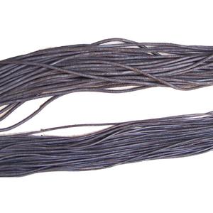 Cordons ronds en cuir véritable pour bijoux de différentes tailles 1mm à 8mm pour toute la vente de produits et composants - Product Image 1