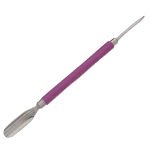 Hot Pink 4 Pcs Manicure Set Professional Nail Care Kit Stainless Steel Tools with Travel Case Nail Clipper Tweezers File Set - Product Image 4