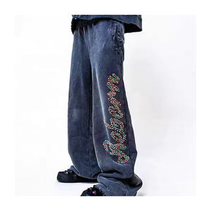 Pantalon de survêtement décontracté en toile à prix raisonnable avec taille élastique, respirant, séchage rapide, imperméable et écologique - Product Image 1