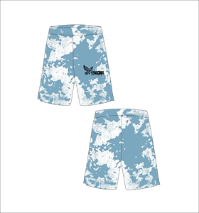 Shorts de bain décontractés pour hommes Ferocious Clothing, camouflage, taille mi-haute, élastiques, séchage rapide - Product Image 1