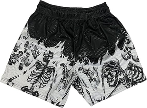 Shorts décontractés personnalisés Eyre Sports Wear, style streetwear cool, avec cordon de serrage, pour l'été - Product Image 2