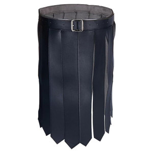 Cinturón de Cuero PU Negro Estilo Guerrero, Ajustable, con Correas de Kilt, para Hombre, 2026 - Product Image 2