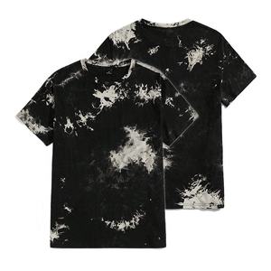 T-shirt unisexe en coton premium OEM 2026, tie-dye, impression personnalisée, coupe oversize, aspect vintage délavé, design vierge pour homme, tissu jersey - Product Image 2
