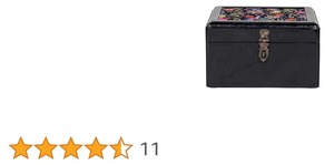 Premium Wooden Jewelry Box Handmade Decorative Jewelry <b>Chest</b> Affordable <b>Storage</b> Organizer - Product Image 3