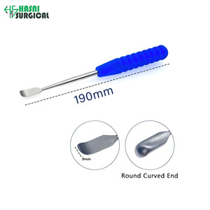 Elevador periostal de acero inoxidable de extremo plano Hasni de 15 mm, instrumentos para fragmentos pequeños AO para set de instrumentos - Product Image 3