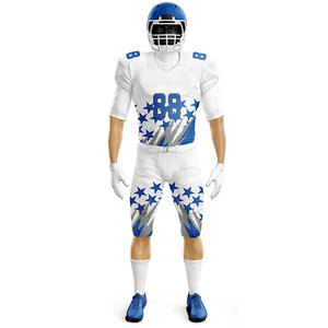 Full Sublimation Digital Print Rugby Jersey Shirt and Pant Made of 100% Polyester American Football Uniform Custom Club Set - Product Image 6