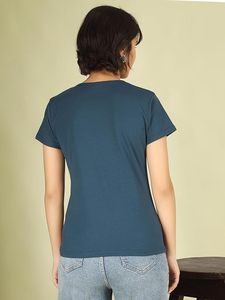 เสื้อเชิ้ตผ้าไหมพิมพ์ลายผู้หญิง ผ้าฝ้าย 100% สำหรับฤดูร้อน สวมใส่สบายๆ ทำงาน ออกกำลังกาย ยี่ห้อ STELLAR - Product Image 1