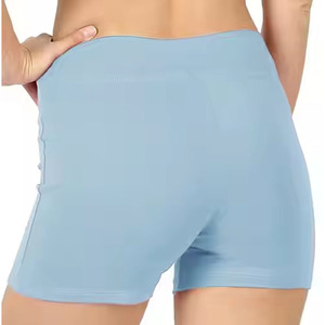 Shorts de sport en polyester et spandex pour femmes, vêtements de sport décontractés, hautement élastiques et respirants - Product Image 2