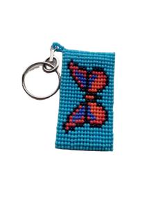 Handmade Beaded Key Chain Stylish Colorful <b>Bag</b> <b>Charm</b> for Women and Girls - Product Image 3