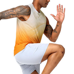 Débardeur athlétique sans manches pour homme, idéal pour la musculation, les séances de gym, la course à pied, vêtements de sport respirants, prix bas - Product Image 3