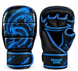 ถุงมือ MMA หนังแท้รุ่นล่าสุดจาก TANVEX ป้องกันมืออย่างปลอดภัย สายรัดข้อมือปรับได้ ระบายอากาศได้ดี เหมาะสำหรับศิลปะการต่อสู้และมวย - Product Image 2