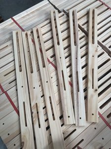 Factory Direct Wooden Bed <b>Slats</b> <b>Hardwood</b> Support Strips for Bed Frames Custom Logo OEM ODM - Product Image 2
