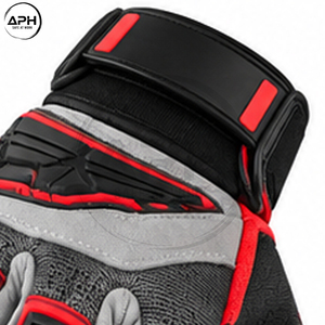 Guantes de motosierra personalizados, duraderos, de nueva llegada, modernos, con puños largos acanalados, paneles multicolor y construcción de palma flexible. - Product Image 6