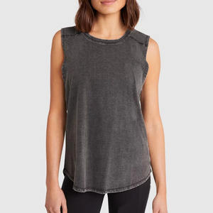 Camiseta Deportiva de Yoga para Mujer, Diseño Personalizado, Transpirable, Tejida, con Logotipo Frontal Recortado, de la Mejor Calidad, Nueva Llegada en Venta - Product Image 5