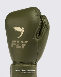 Factory Manufacture Genuine Leather Fly Boxing <b>Gloves</b> New Design <b>Moisture</b> Wicking Competitor Pro Fight Training Fly Boxing Gears - Product Image 4