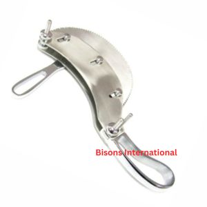 BISONS High Quality <b>Saw</b> Spinal Fixed Back Double Bladed Adjustable Orthopedic <b>Bone</b> Cutting Surgical Instrument Stainless Steel - Product Image 1