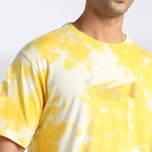 Meilleur prix en ligne T-shirt col rond de haute qualité pour le fitness et la course décontractée 100% coton uni design personnalisé motif surdimensionné - Product Image 6