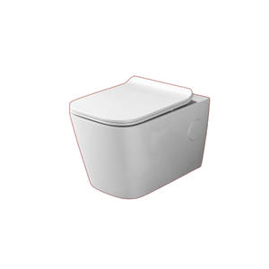 Inodoro colgado en la pared fácil de instalar Inodoro colgado en la pared de cerámica Diseño elegante Todos los modelos disponibles - Product Image 5