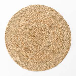 Tapis en jacinthe d'eau fait main, style bohème, résistant au feu, antidérapant, revêtement de sol durable - Product Image 5