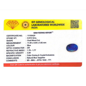 Emerald Cut 4.55 Ct Royal Blue Handcrafted Loose Sapphire Gemstone for Fine Jewelry - Product Image 4
