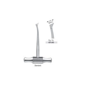เครื่องมือถอนรากฟันแบบผ่าตัด Winter Standard รุ่น Fig.11L ซ้าย |   เครื่องมือถอนฟันสแตนเลส |   ได้รับการรับรองมาตรฐาน CE - Product Image 1