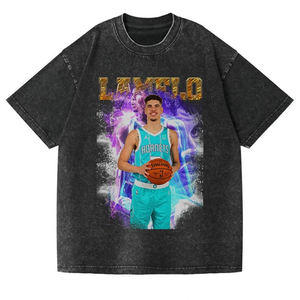 เสื้อยืดผ้าฝ้ายออร์แกนิคคุณภาพสูงสำหรับผู้ชาย แบบเรียบ สามารถปรับแต่งได้ - Product Image 5