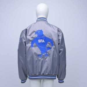 Chaqueta Bomber Satinada Brillante de Primera Calidad, Chaqueta Varsity con Logotipo Personalizado del Equipo, Cierre a Presión, Chaqueta de Béisbol para Hombre, Ropa Urbana - Product Image 6