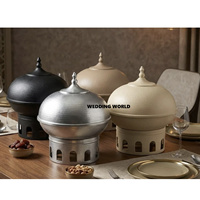 Nouvelle collection de luxe tendance : chauffe-plats métalliques de style arabe pour la cuisine – Vente en gros de chauffe-plats métalliques design