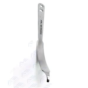 Instrumento Quirúrgico Ortopédico Manual Curvo Tipo Palanca para Huesos, Retractor de Gancho de 20 mm, Instrumento Quirúrgico Hohmann - Product Image 1