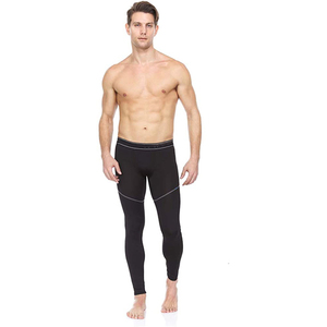 Leggings de compression pour hommes, pour la gym, l'entraînement, la course à pied, pantalon de sport, couche de base, pantalon athlétique, séchage rapide - Product Image 5