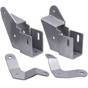 Front Control Arm Relocation Drop Brackets for 1984-2001 Cherokee XJ 4.5 8" Lift Vehicle Control Arms - Product Image 5