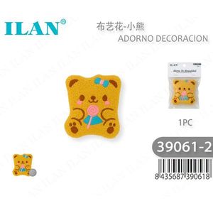 Ornamento Decorativo Orsacchiotto Ilan 1 Pezzo Adorno Decorazione - Product Image 1