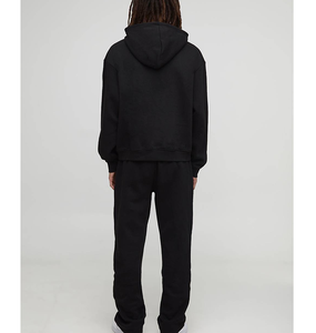 Conjunto de Sudadera con Capucha y Pantalones Deportivos Personalizados con Logotipo, Ropa Deportiva Moderna para Parejas, Traje Deportivo de Otoño para Hombre, 2 Piezas - Product Image 3