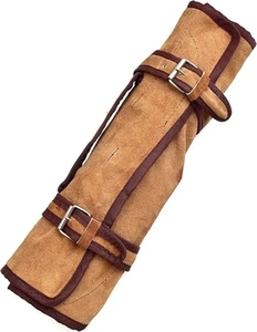 Ensemble de 7 couteaux de cuisine professionnels en acier inoxydable, couteaux de chef, manche en bois, accessoires multifonctions écologiques - Product Image 3