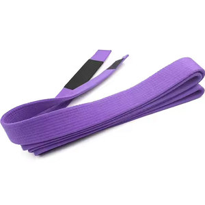 Ceinture de BJJ d'arts martiaux de qualité supérieure fabriquée au Pakistan 100 % coton avec coutures robustes 2026 - Product Image 2