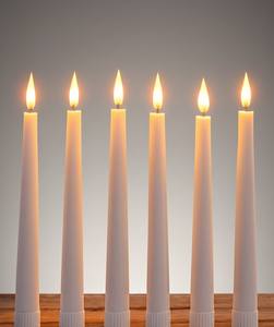 Velas Cónicas Perfect Blue de 10 Pulgadas, Hechas a Mano con Cera de Soja y Parafina, Aroma a Lavanda, Sin Humo, para Cena, Boda, Navidad, Spa, Hogar - Product Image 1