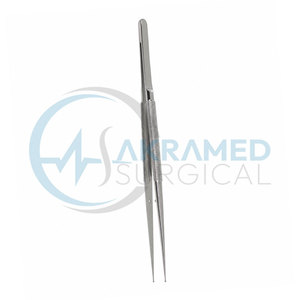 Pinces à micro-anneaux de qualité supérieure 18 cm 1 mm, pointes diamantées, acier inoxydable, instrument chirurgical atraumatique certifié CE - Product Image 6