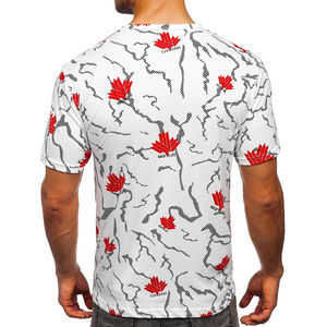 Camiseta Sublimada de Alta Calidad para Hombre, a la Moda, de Secado Rápido, Transpirable, Ecológica, para Uso en Exteriores, OEM - Product Image 2