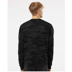 Men's Crew Neck Soft Fleece Sweatshirt High Quality Crew Neck Pullover Heavyweight Solid Color Oversized Sweatshirt - Product Image 6