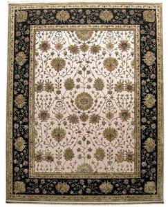Ensemble de tapis orientaux en détresse floral à grande pile moyenne personnalisée tapis de transition d'intérieur en soie de bambou 100% antidérapants - Product Image 4