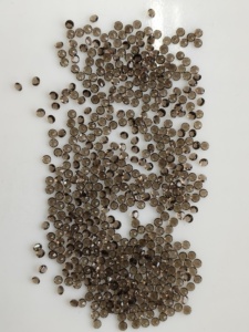 Cuarzo Ahumado Marrón Natural de 2.5MM, Corte Brillante Redondo, Tratado Térmicamente, Gema Suelta de la Mejor Calidad para Joyería - Product Image 6