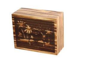 โกศไม้สำหรับงานศพโกศไม้สำหรับผู้ใหญ่อุปกรณ์งานศพปรับขนาดได้ดีไซน์ใหม่ - Product Image 4