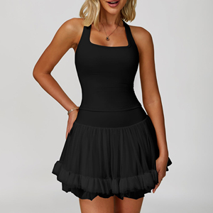 ชุดยูนิฟอร์มเทนนิสแบบมืออาชีพสำหรับผู้ชายและผู้หญิง ผ้าระบายอากาศ แห้งเร็ว ประสิทธิภาพสูง เสื้อและกระโปรงกางเกงเทนนิส - Product Image 3