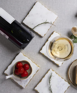Best Quality Classic Luxury Elegant Round Marble <b>Coaster</b> <b>Set</b> Hot Selling Drink <b>Coasters</b> for Home Hotel Restaurant Use New Model - Product Image 6