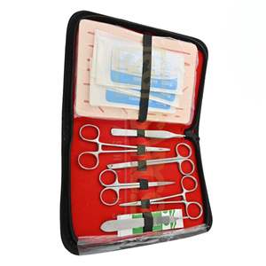 Kit de pratique de la suture de 59 pièces avec coussin pour la formation des étudiants en médecine vétérinaire et humaine, ensemble d'apprentissage réutilisable, Java Surgical - Product Image 3