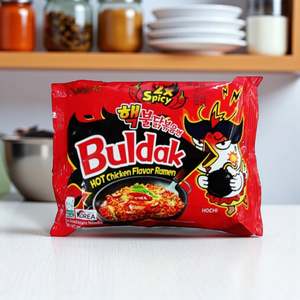Prix d'usine, haute qualité, Samyang Buldak Ramen Hot Chicken 2x Spicy 140g, nouilles instantanées, nourriture coréenne, fournisseur en gros pour l'exportation ! - Product Image 2