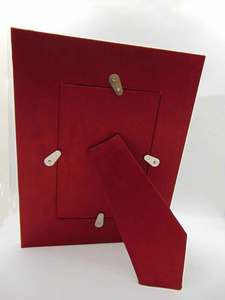 Designer Embroidered Handmade Beaded Fabric Photo <b>Frame</b> Rectangular Wooden Photo <b>Frame</b> With Gold Beaded <b>Embroidery</b> Orna - Product Image 4