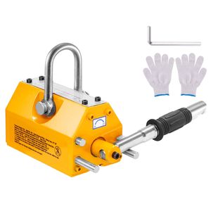 Sollevatore Magnetico da 400 Kg (880 Libbre) con Fattore di Sicurezza 2.5, Magnete di Sollevamento Permanente in Acciaio al Neodimio, Capacità Massima 1000 Kg - Product Image 1