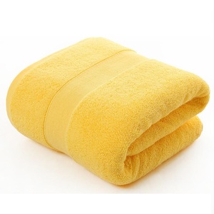 OEM Customized High Quality New Design Bath Water Absorbent <b>Towels</b> Wholesale Solid Color Hotel Spa Home Washroom Cotton <b>Towels</b> - Product Image 2